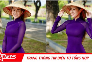 Hoa hậu Khánh Vân hoá thành cô gái xứ Huế, diện Áo dài tím