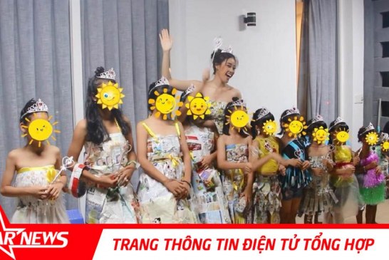 Hoa hậu Khánh Vân thực hiện lời hứa, tặng vương miện cho các bé OBV