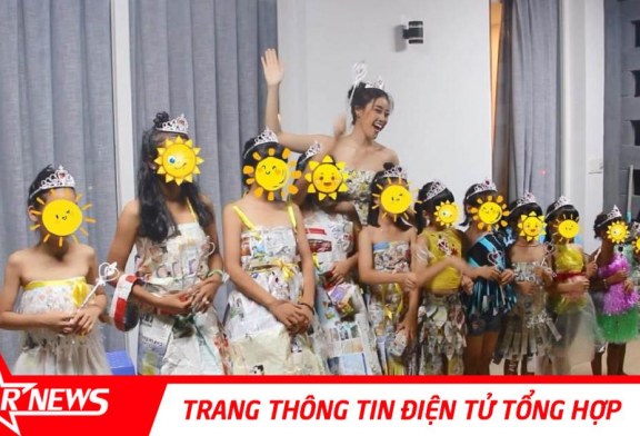 Hoa hậu Khánh Vân thực hiện lời hứa, tặng vương miện cho các bé OBV