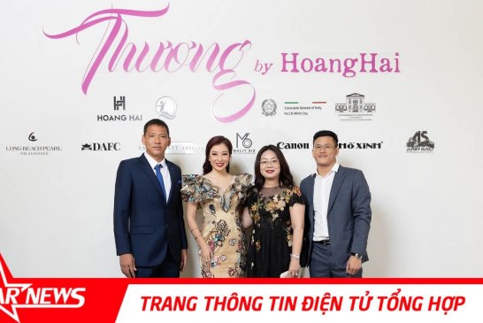 Cầu thủ Anh Đức bảnh bao xem thời trang của Hoàng Hải