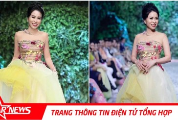 “Nàng thơ” Thúy Hằng của Hoàng Hải trải lòng lần đầu diễn thời trang