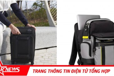 Tumi tung ra sản phẩm  với nguyên liệu tái chế