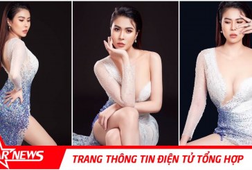 Á hậu Trần Phương Nghi đẩy tạ 30 kg để có body đồng hồ cát