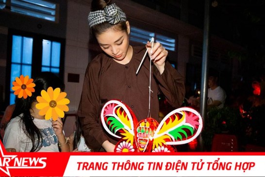 Hoa hậu Khánh Vân đóng vai chú cuội, vui trung thu cùng ngôi nhà OBV