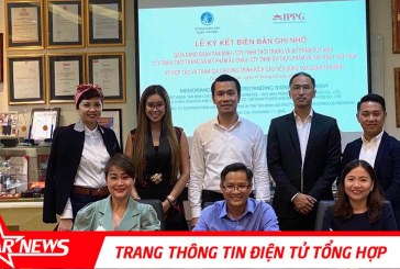 Tiên Nguyễn, Louis Nguyễn đại diện tập đoàn IPP chứng kiến buổi ký biên bản ghi nhớ hợp tác kích cầu tiêu dùng quận Tân Bình