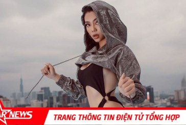 Top 5 ‘Hoa hậu biển Việt Nam’ Lâm Thu Hồng diện bikini tại bể bơi chọc trời