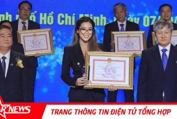 Tiên Nguyễn nhận giải thưởng Doanh nhân Thành phố Hồ Chí Minh tiêu biểu