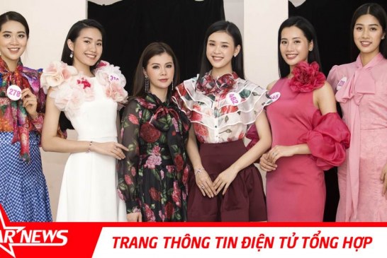 Top 35 thí sinh Hoa hậu Việt Nam hào hứng thử trang phục NEVA