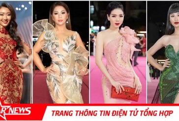 Mỹ nhân Việt chọn váy Hoàng Hải khoe sắc ở cùng một sự kiện