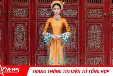 Ngọc nữ áo dài Đoàn Hồng Trang hóa Nam Phương Hoàng Hậu