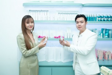 Giám đốc kinh doanh Phi Hùng hợp tác cùng Yu Cosmetics ra mắt sản phẩm mới