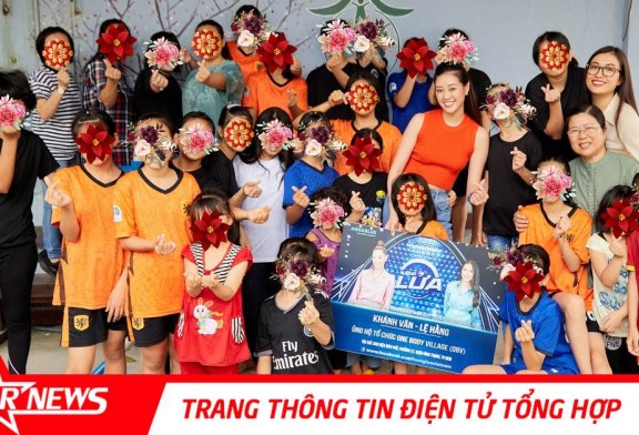 Hoa hậu Khánh Vân, Á hậu Lệ Hằng trao tiền thưởng chiến thắng gameshow “Tường Lửa” cho ngôi nhà OBV