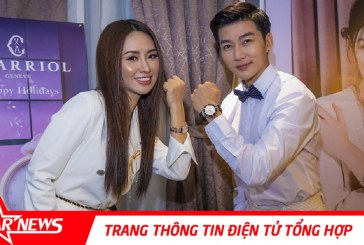 Hoa hậu Ngọc Anh Anh, MC Nam Hee cùng nhau khoe đồng hồ hiệu