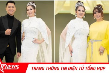 Á hậu Trang Thiên Kim thay 3 bộ váy trong tiệc mừng đăng quang