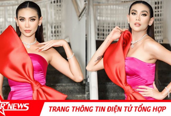 Siêu mẫu Võ Hoàng Yến mang trang sức tiền tỷ đi dự sự kiện