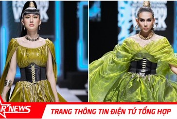 Lynk Lee hóa công chúa kiêu sa, siêu mẫu Võ Hoàng Yến thần thái cực đỉnh trong show diễn NTK Thảo Nguyễn