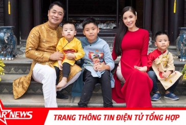 Kiwi Ngô Mai Trang khoe hình thời trang của 2 cậu con trai