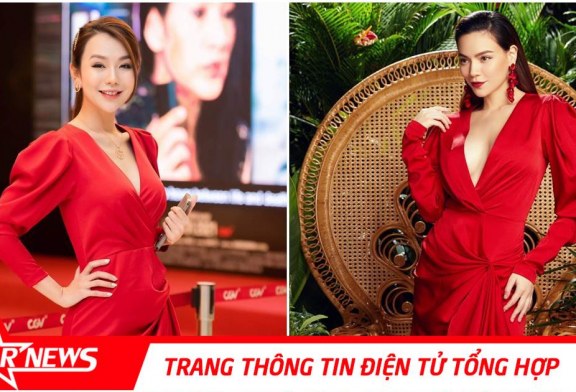 Khi Golf Queen Hải Anh “đụng” váy Hồ Ngọc Hà