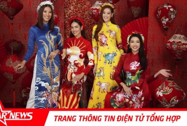 Các người đẹp Hoa hậu Hoàn vũ Việt Nam rạng ngời trong bộ ảnh Tết Tân Sửu 2021