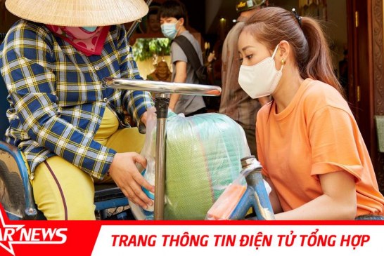 Hoa hậu Khánh Vân thiện nguyện những ngày cận Tết Tân Sửu