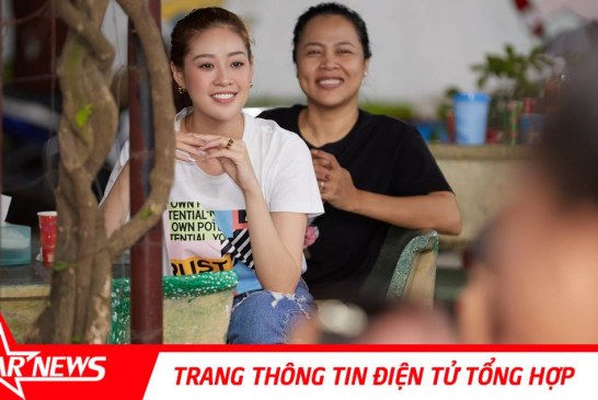 Hoa hậu Khánh Vân thăm ngôi nhà OBV những ngày cận Tết