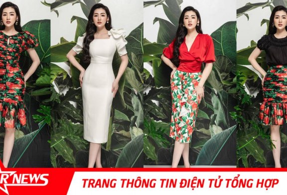 Á hậu Tú Anh đón Hè quyến rũ cùng loạt thiết kế mới từ NEVA