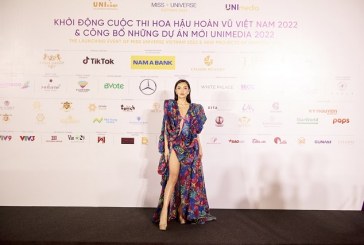 Bùi Linh Chi nổi bật tại sự kiện Họp báo Hoa hậu Hoàn vũ Việt Nam 2022, ngầm khẳng định sức hút “ngựa chiến”