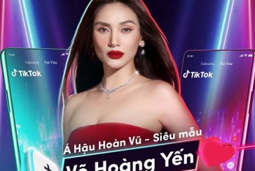 Siêu mẫu Võ Hoàng Yến làm giám khảo Tiktok Flashup 2022