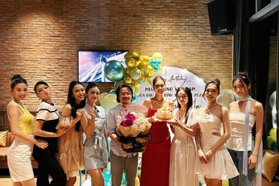 Chủ tịch Miss Grand Vietnam Phạm Kim Dung tổ chức sinh nhật bất ngờ cho Đoàn Thiên Ân