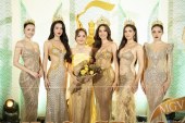 Hoa hậu Hoàng Thanh Nga công bố vương miện Miss Grand Vietnam 2024