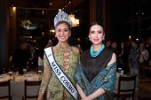 Bộ trưởng du lịch Indonesia tham dự buổi họp báo chào đón Miss Cosmo 2024